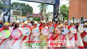 কোটালীপাড়ায় জন্মাষ্টমী উপলক্ষে শোভাযাত্রা ও আলোচনা সভা