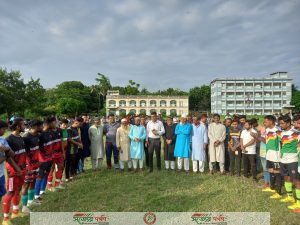 ভেড়ামারায় নাভানা স্পোর্টস আয়োজিত ইসমাইল স্মৃতি ফুটবল টুর্নামেন্ট -২০২৩ এর শুভ উদ্বোধন
