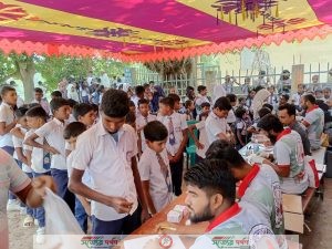 পাবনার সাঁথিয়া রক্তদাতা ইউনিট এর উদ্যোগে ফ্রি ব্লাড ক্যাম্প