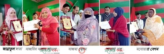 নওগাঁর মহাদেবপুরে বেগম রোকেয়া দিবসে পাঁচ জয়িতাকে সংবর্ধনা