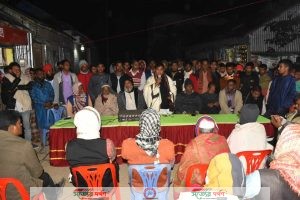 মধ্যনগরে নৌকার প্রার্থীর পথসভা অনুষ্ঠিত