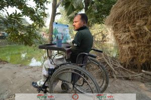 অদম্য এক ইচ্ছাশক্তির নাম মাউথপ্রিন্টার এমদাদুল মল্লিক ইব্রাহিম