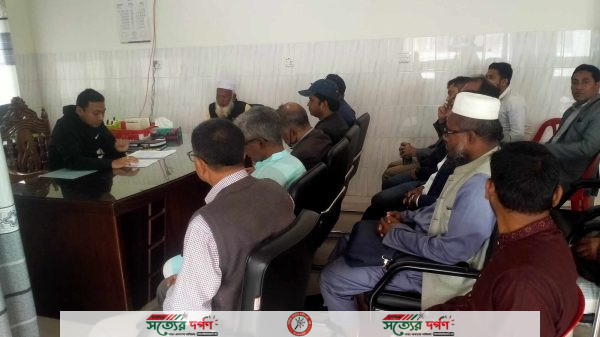 ঐতিহাসিক ৭মার্চ উপলক্ষ্যে মধ্যনগরে প্রস্তুতি সভা