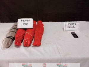 পাবনা র্যাবের অভিযানে ৪ কেজি গাঁজা ও ১ মাদক ব্যবসায়ী গ্রেফতার