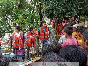 সাহায্যের ডাকপিয়ন সংগঠনের উদ্যোগে ফ্রি মেডিকেল ক্যাম্প