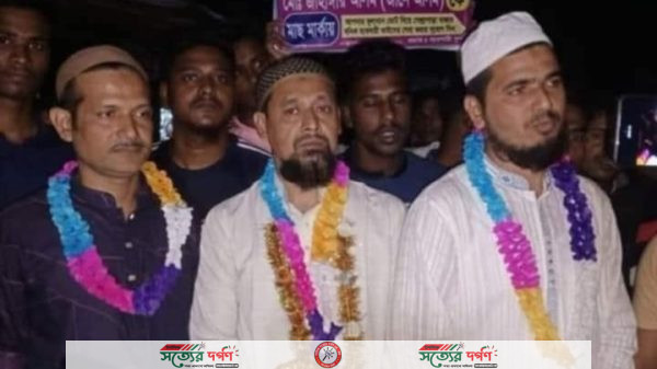সভাপতি আলহাজ্ব জাহাঙ্গীর আলম সাধারণ সম্পাদক টিপু সুলতান