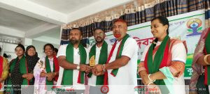 ভেড়ামারায় আন্তর্জাতিক যোগ দিবস পালন শরীর, মন এবং আত্মা কে সুস্থ রাখতে হলে যোগ ব্যায়ামের বিকল্প নেই