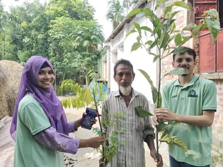 হলোখানা সামাজিক উন্নয়ন যুব সংগঠনের উদ্যোগে সারডোবে বৃক্ষরোপণ কর্মসূচি অনুষ্ঠিত