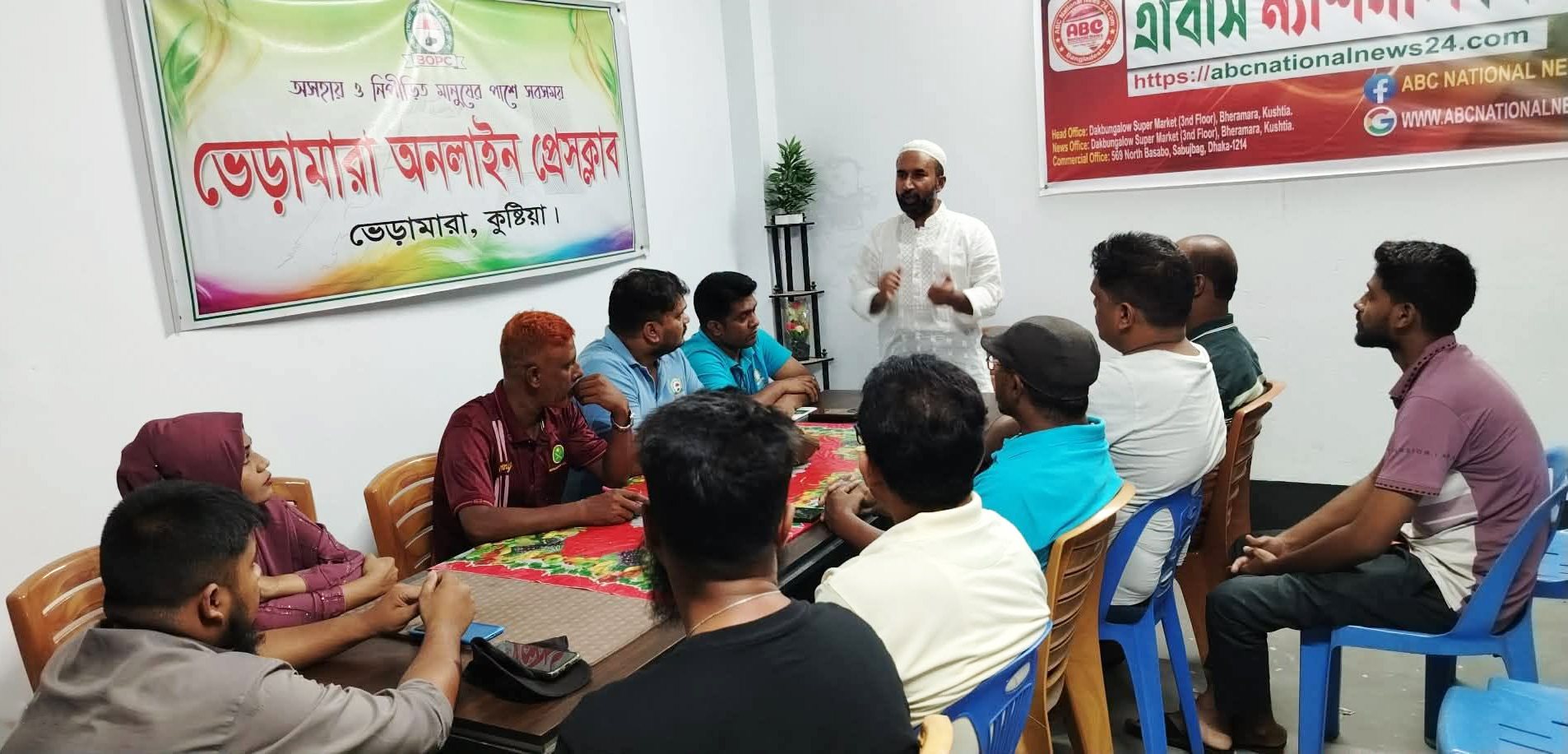 ভেড়ামারা অনলাইন প্রেসক্লাব আছে এবং থাকবে। জীবনের শেষ রক্তবিন্দু দিয়ে ক্লাব কে রক্ষা করা হবে