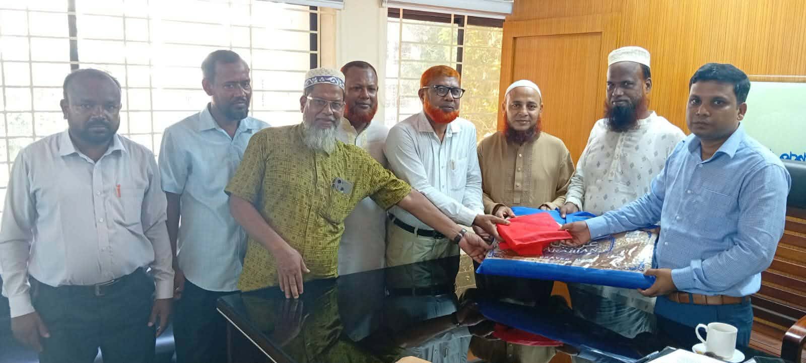 ঝিকরগাছার নবাগত ইউএনও এম. সাইফুল্লাহর সঙ্গে জামায়াত নেতৃবৃন্দের সৌজন্য সাক্ষাৎ