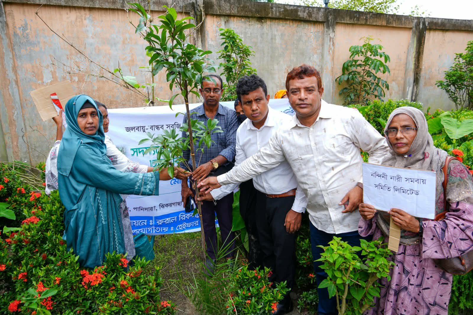 ঝিকরগাছায় আরআরএফ সবুজের উদ্যোগে ৩ শতাধিক নারী সদস্যদের মাঝে গাছের চারা বিতরণ অনুষ্ঠিত